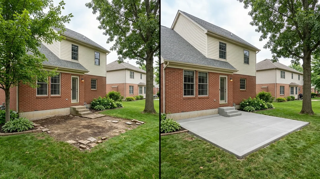 Stamped Concrete Patio Ideas for Columbus Backyards