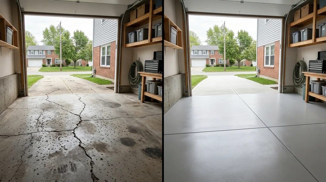 How to Reseal a Concrete Driveway in Central Ohio's Climate