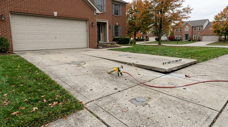 Concrete Leveling & Slab Lifting Columbus